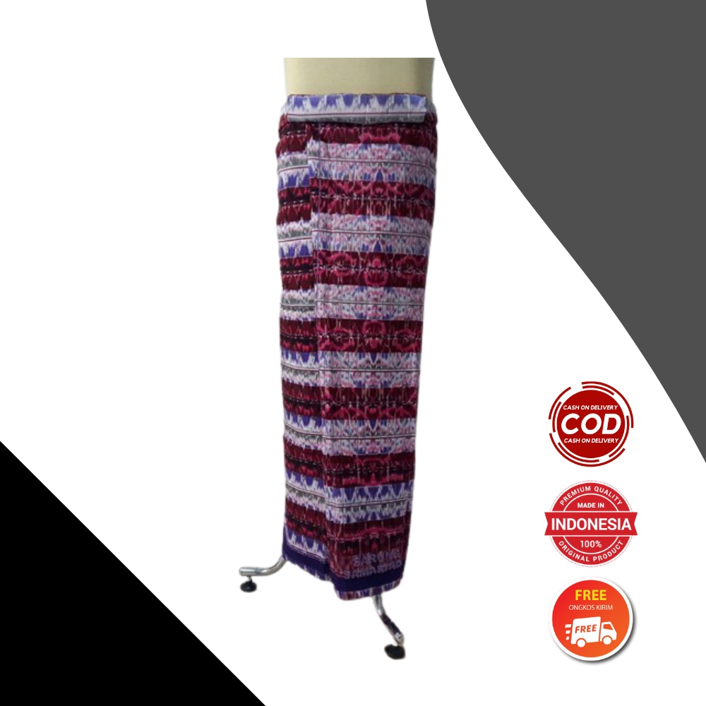 Nyimas Songket - Kain Tajung Mesin Khas Palembang Marun Pink Kombinasi