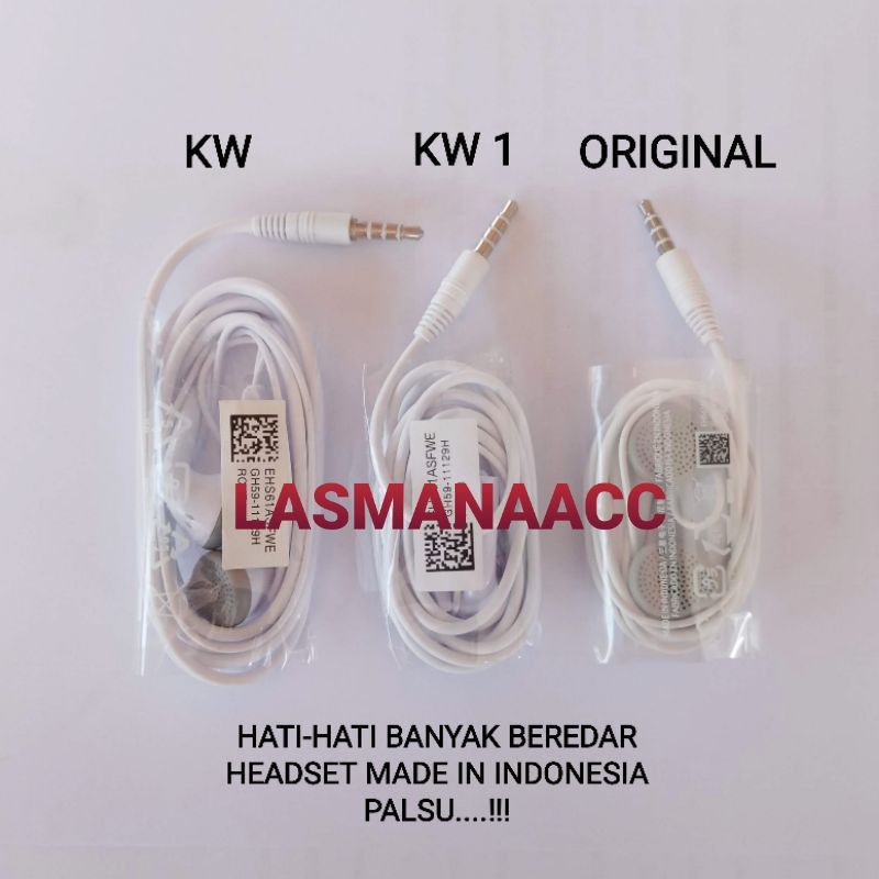 Headset Samsung 100% -  100 indonesia Garansi