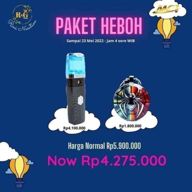 Image of Paket Heboh Nano Spray MCI #0