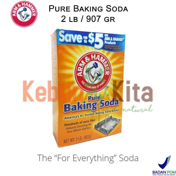 

Arm and Hammer Pure Baking Soda Box 907 gr TERLARIS TERPERCAYA ORIGINAL