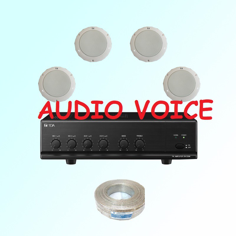 Paket Sound System Gedung TOA PA System Speaker TOA Original