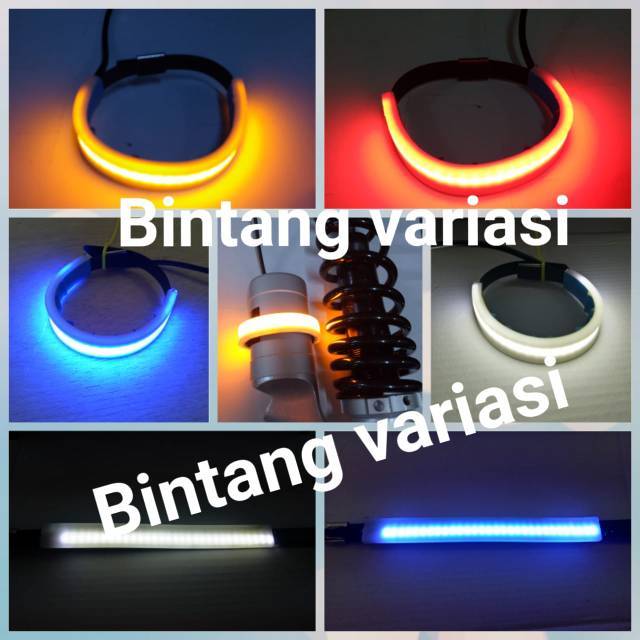 Lampu Led Strip Flexible Shock Motor 2 Tone Lampu Shok Breaker Motor 2warna Sein Senja Harga 1pcs Shopee Indonesia