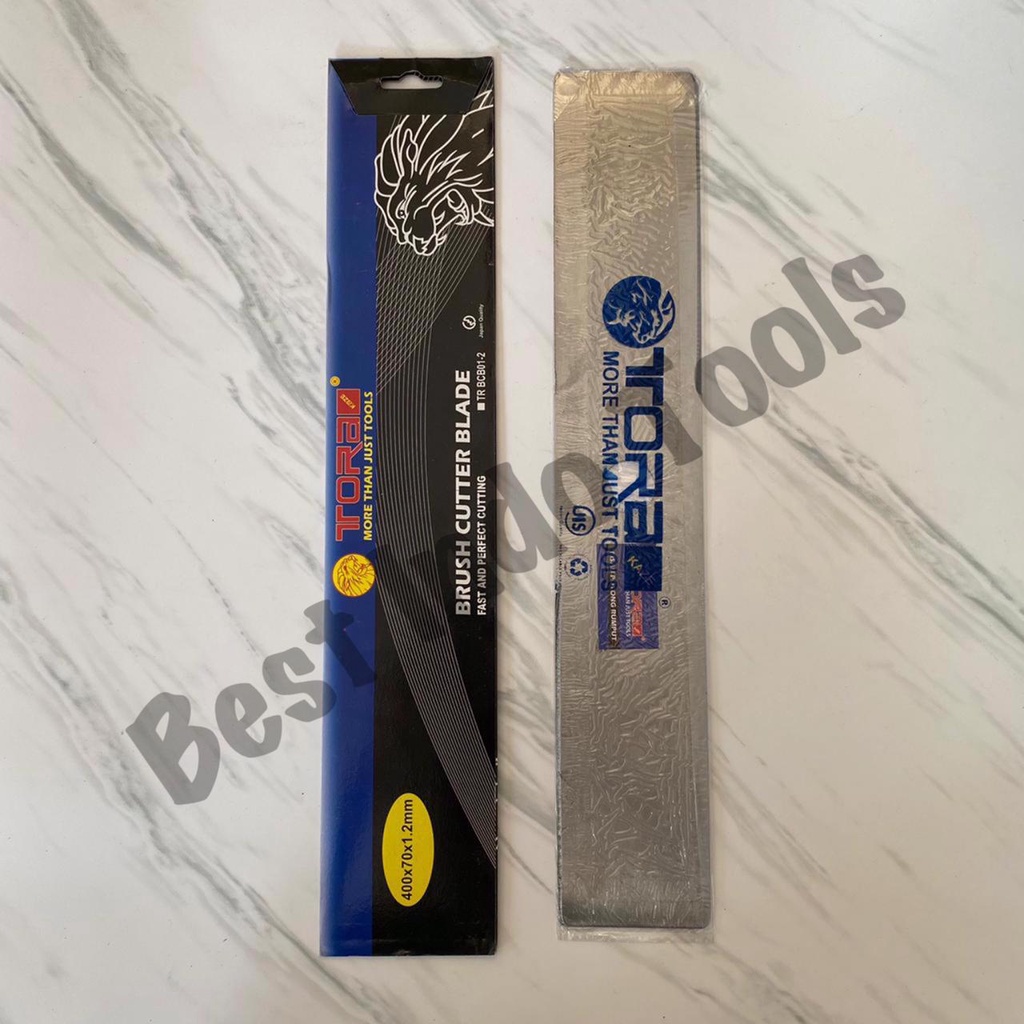 PISAU POTONG RUMPUT TORA 30 ; 40 CM / BRUSH CUTTER BAJA / MATA PISAU / GRASS CUTTER BLADE BESTINDOTO