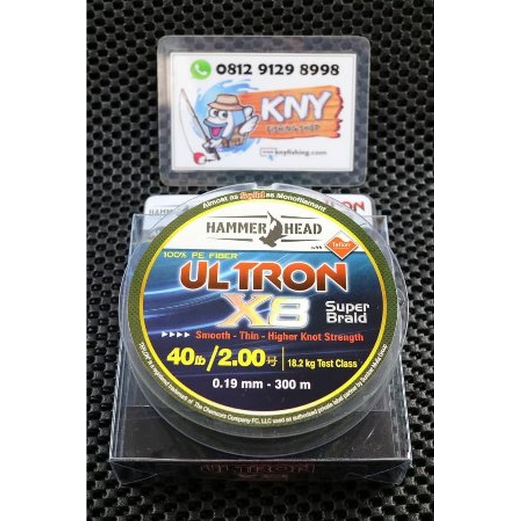 Hammerhead ULTRON PE 2 Harga Oleng Kapteeen Benang PE Senar Panci