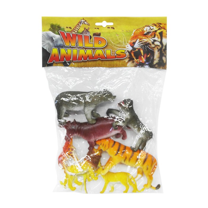 Mainan Binatang Karet Wild Animals