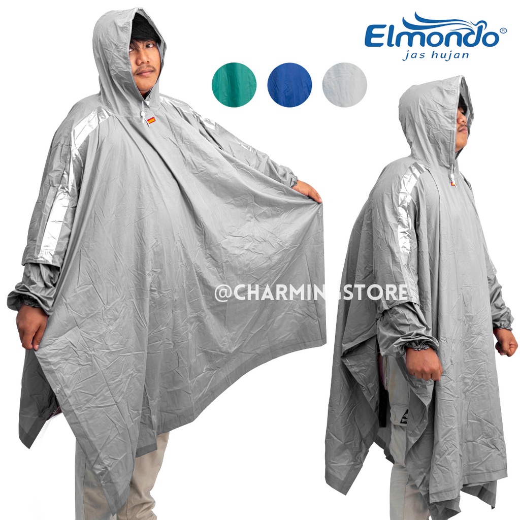 Jas Ujan Elmondo Ponco Lengan Jas Hujan Poncho Dewasa Mantrol  Jas Hujan Ponco Mantel Ponco Lengan J