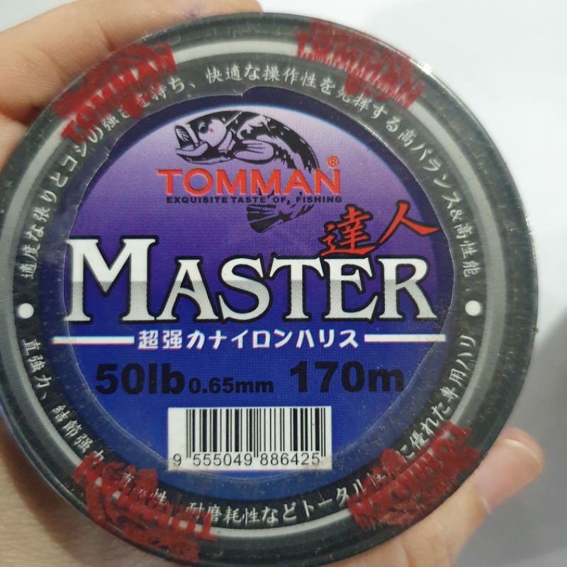 SENAR HITAM / SENAR TOMMAN MASTER 60 LB