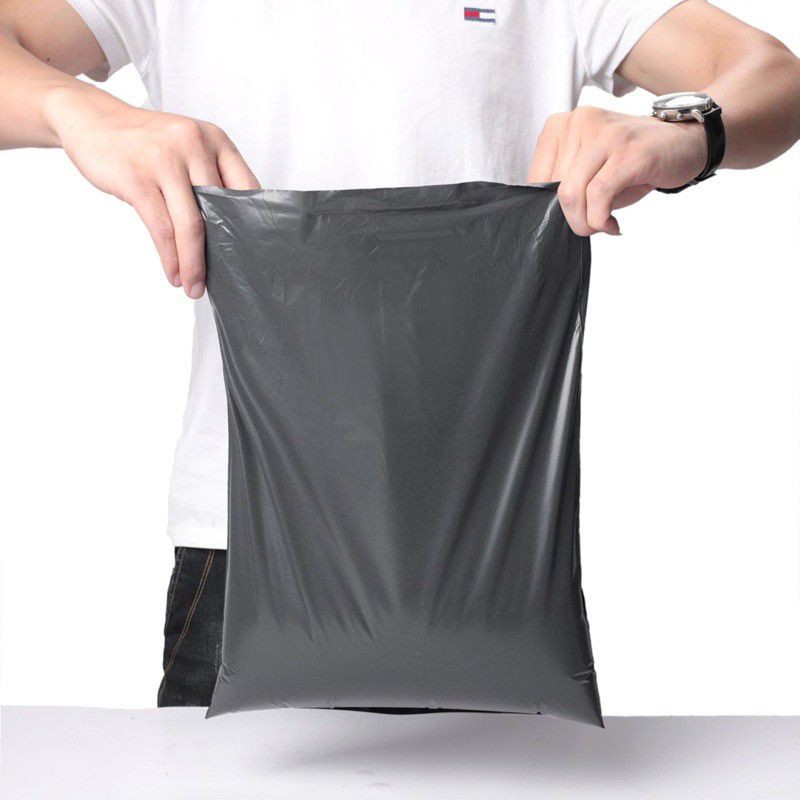 Plastik Polymailer Packing Olshop Satuan Grosir HD Hitam Dove Doff Dof 17x30