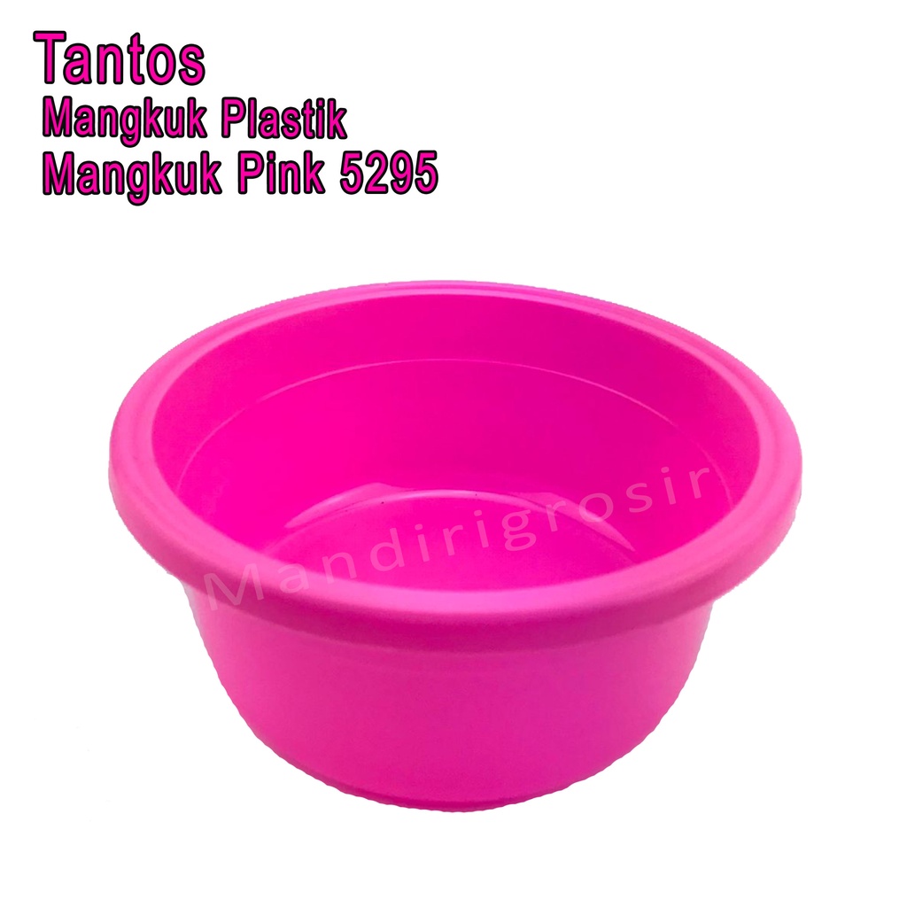 Mangkuk Plastik * Tantos * Mangkuk * 5292 Pink