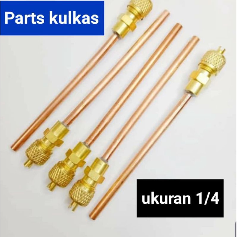 Pentil pengisian freon kulkas