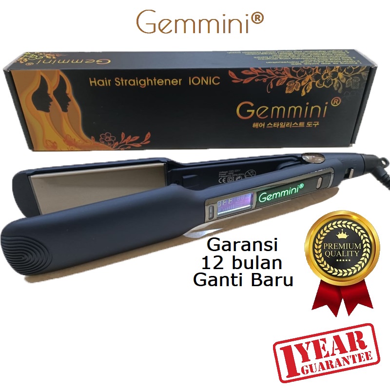 Gemmini GM97 HIGHEND version Titanium Shine Catokan Smoothing rambut