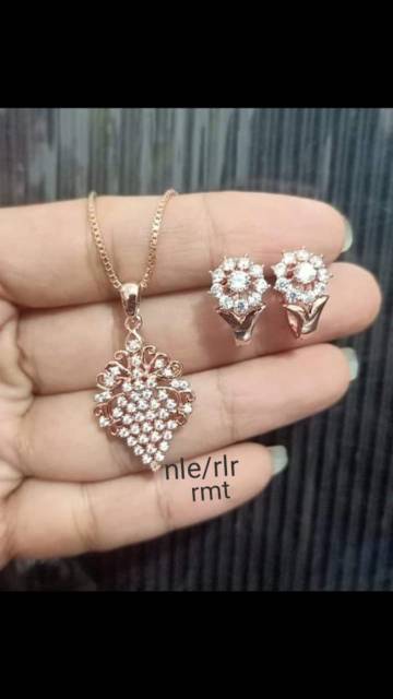 Kalung replika berlian rante titanium, tidak luntur,awet tahan lama