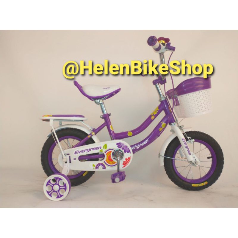 Sepeda Mini 12 inch Evergreen Daisy