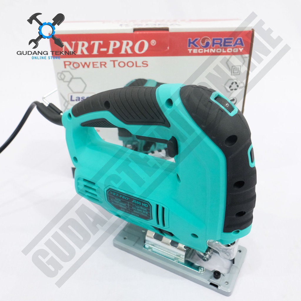 Mesin Jigsaw NRT PRO JS80HD / Jig Saw JS 80 HD NRT PRO - Mesin Gergaji Kayu Triplek Mika