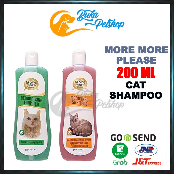 Shampo Kucing MORE MORE PLEASE Cat 200ml