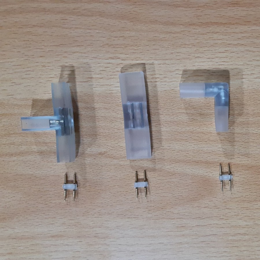 penyambung sambungan lampu led neon flex 2835 smd