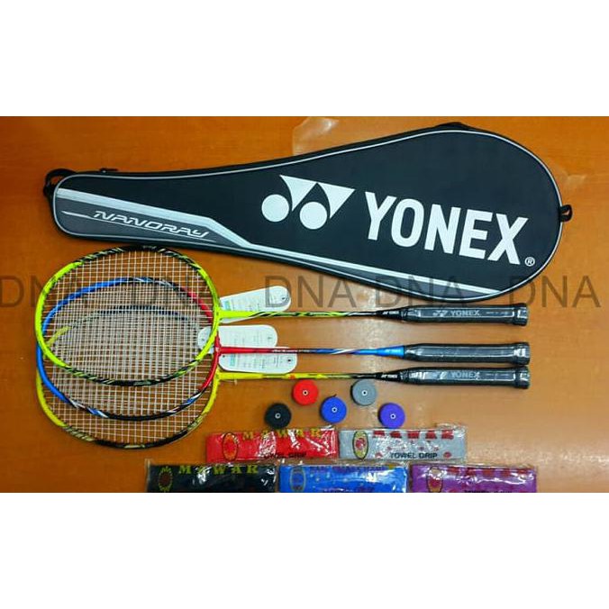 Raket Badminton Yonex Import (Senar + Tas + Grip)
