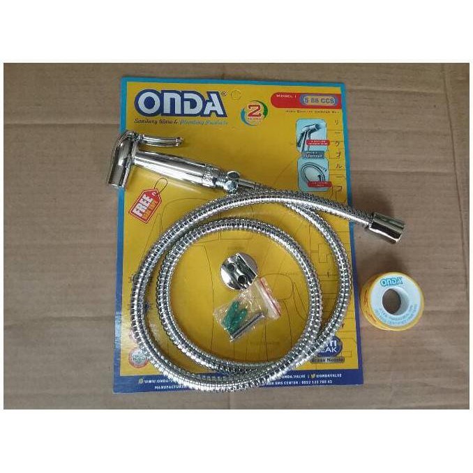 Shower Toilet Onda,Jet Shower Komplit Onda,Shower Cebok Onda