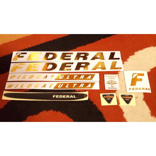 TERLARIS Sticker Federal WildCat Ultra Gold Sale