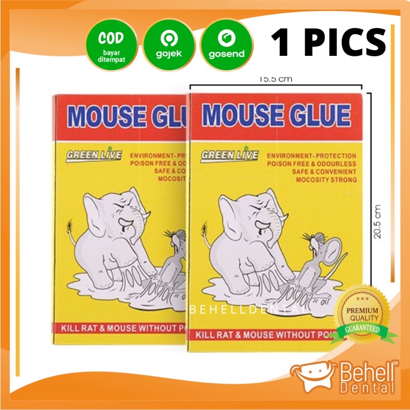 LEM TIKUS RACUN AMPUH JEBAKAN TRAP PAPAN BUKU IMPOR PERANGKAP CAP GAJAH GLUE BOARD MOUSE RAT JUMBO BESAR | Alat Perangkap Pembunuh Pengusir Tikus