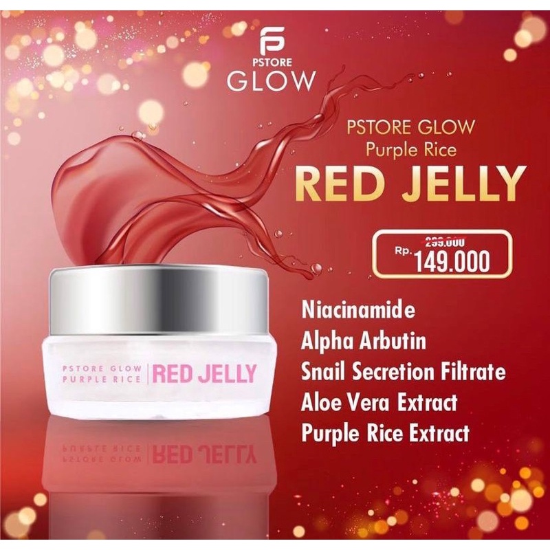 Red Jelly Pstore Glow / Red Jelly Psglow/ Red Jelly Ps Glow