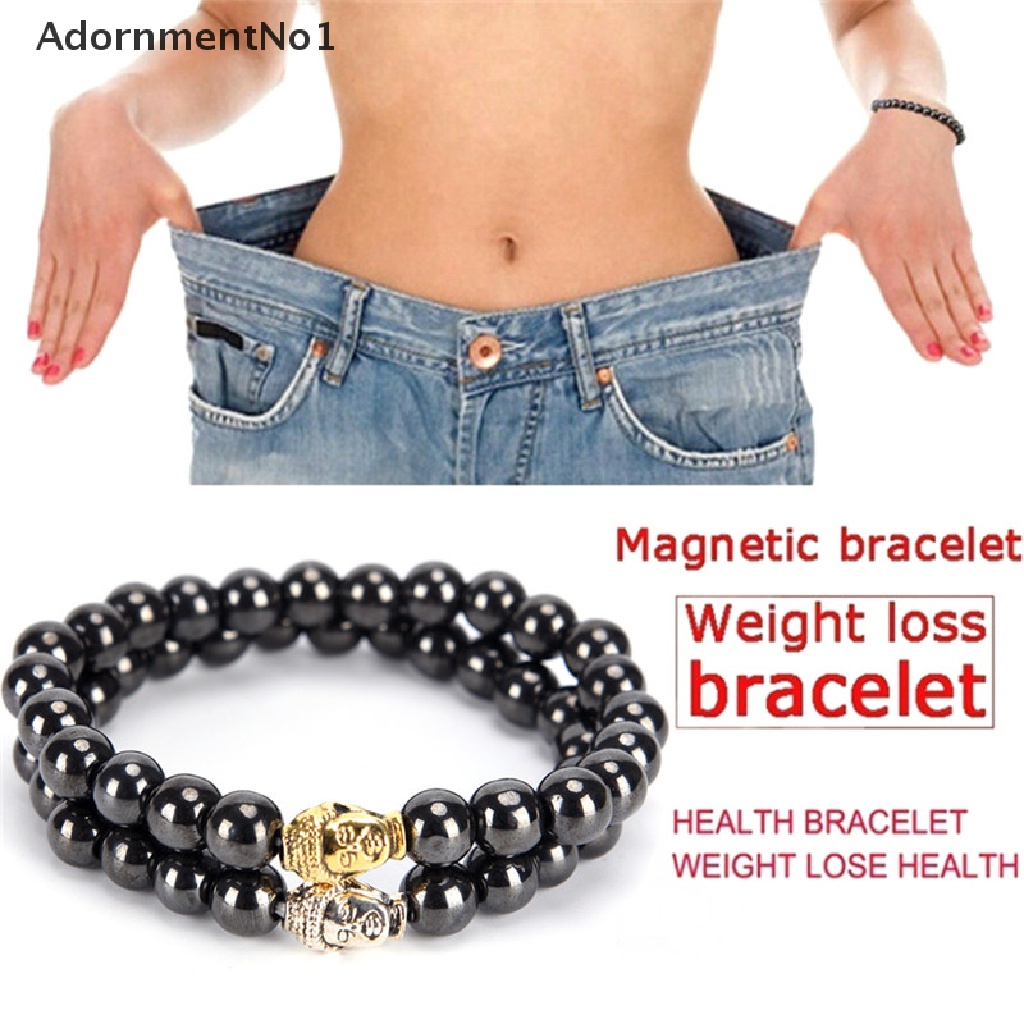 (AdornmentNo1) Gelang Tangan Magnetik Terapi Kesehatan Untuk Menurunkan Berat Badan