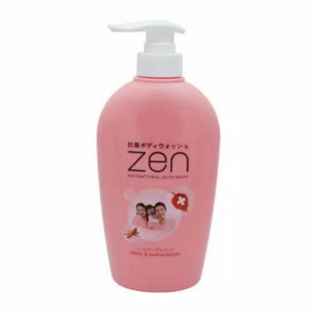 ZEN ANTIBACTERIAL BODY WASH SHISO &amp; SANDALWOOD 500 ML / SABUN CAIR ZEN ANTIBACTERIAL BODY WASH