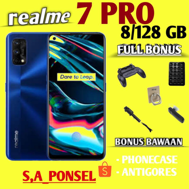 REALME 7 PRO RAM 8/128 GB GARANSI RESMI REALME