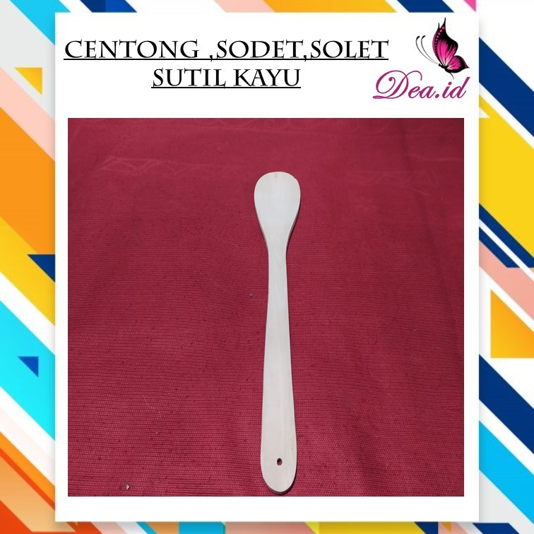 [DEASTORE]Centong Nasi, sutil kayu ,solet ksyu, irus kayu  / puspo wooden spatula