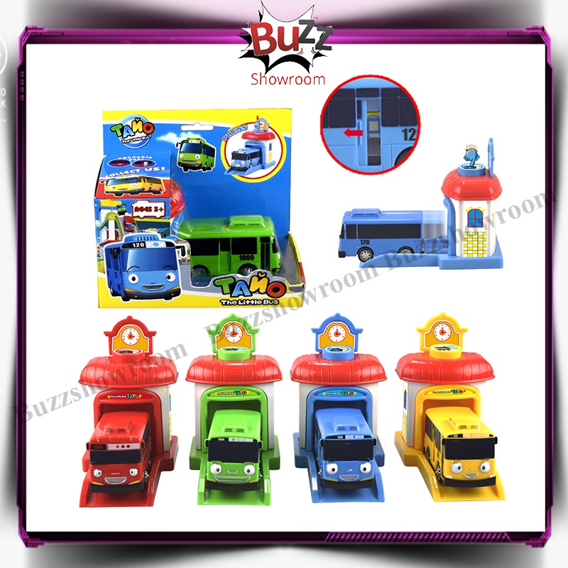 Tayo Ejection The Little Bus Mainan Anak Mobil Bus Pullback Pelontar