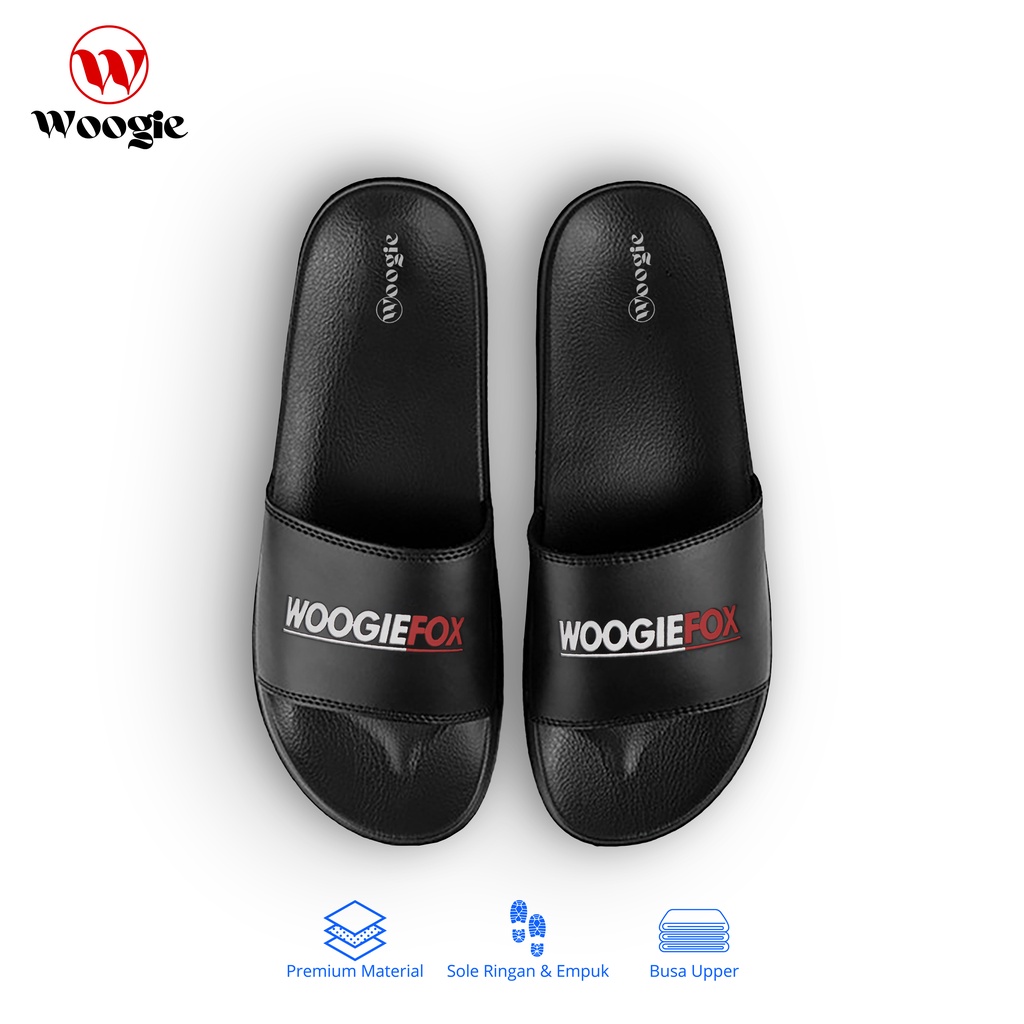Woogie Minnie Sandal Premium Unisex Black
