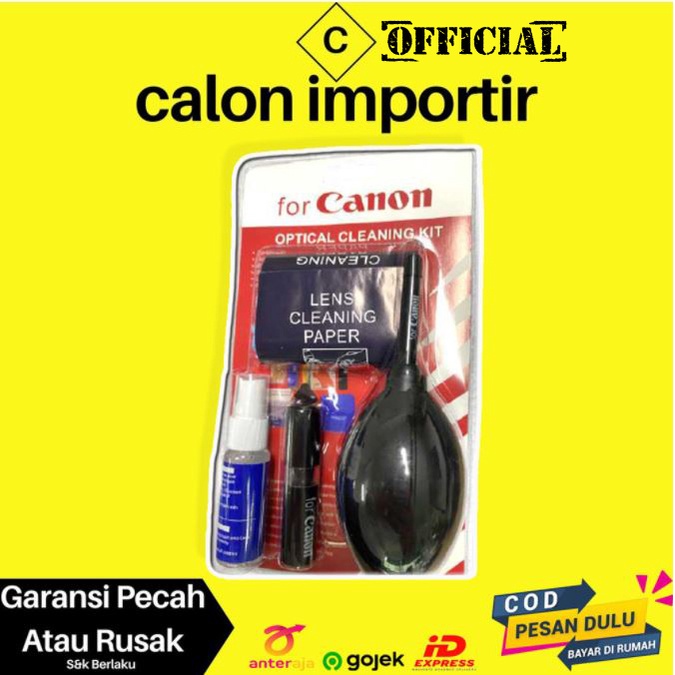 Paket Tool Kit Set Lengkap 7in1 Alat Pembersih Kaca Lensa Kamera DSLR Action Cam GoPro Mirorrles ORI