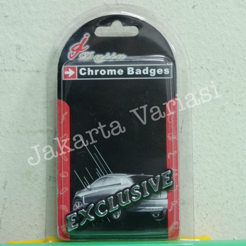 Emblem logo mobil variasi exclusive