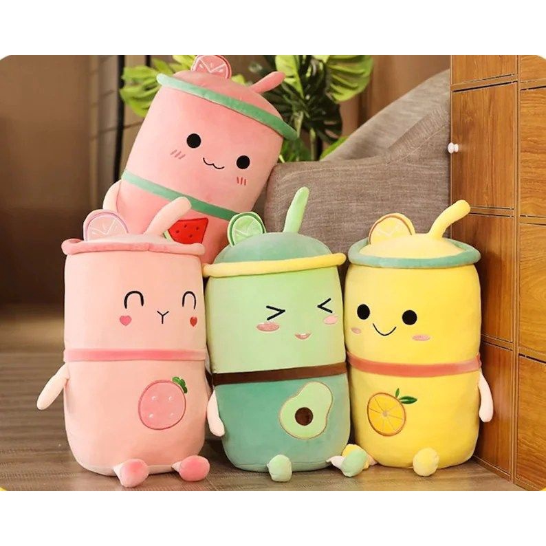 NEW BONEKA KARAKTER BOBA BUAH DI LEKAPI KAKI TANGAN LUCU DAN MURAH UKURAN 35CM