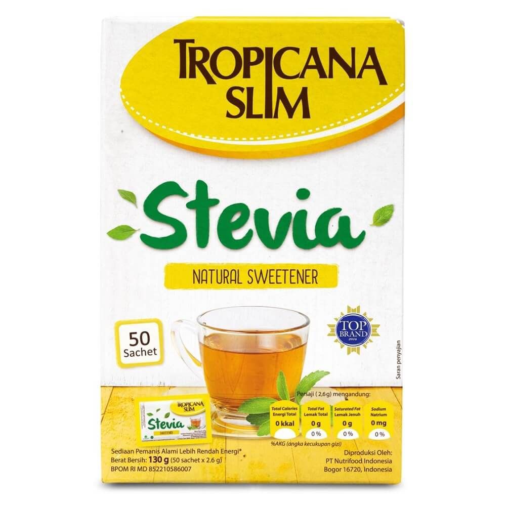 

tropicana slim stevia 50 sachet