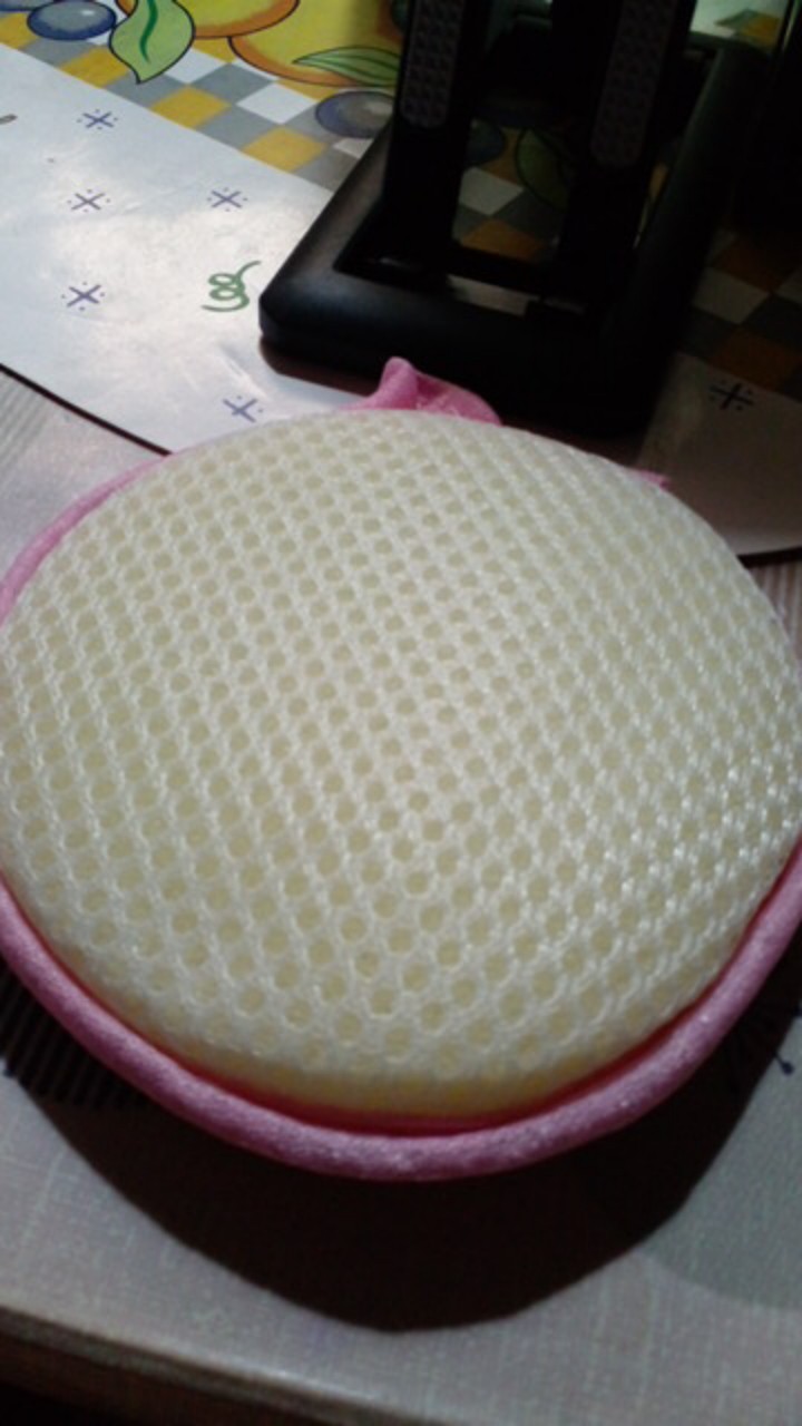 Batamgrosir.id |  Spons Cuci Piring 2 Sisi Bentuk Bulat - Sponge Busa 2 Sisi