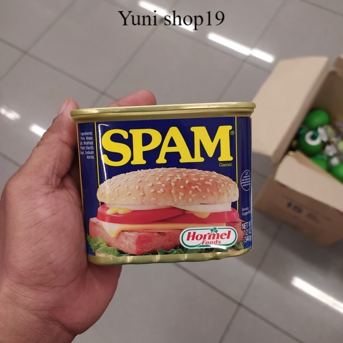 

spam classic 340gr non halal