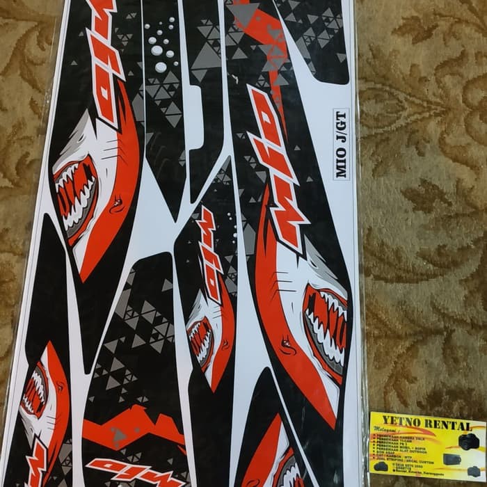 striping mio j gt variasi variasi thailand sticker lis mio