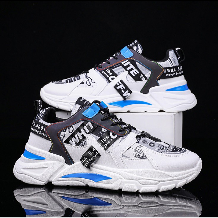 TBIG [COD] Sepatu Sneakers Pria OFF MEN WILL Import Fashion Sekolah Kuliah Sepatu Import