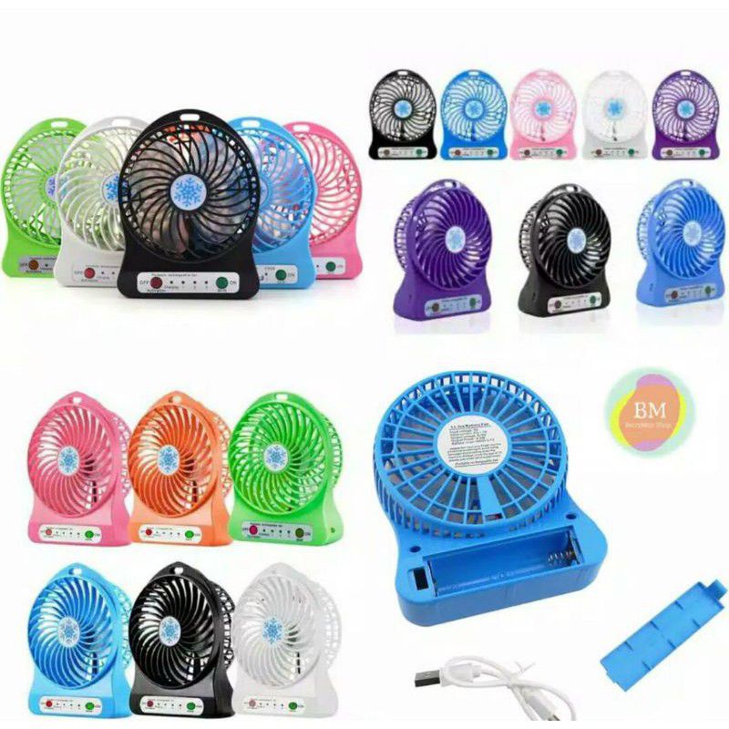 VOTRE YFS01 / PORTABLE MINI FAN / KIPAS ANGIN BULAT POWERBANK