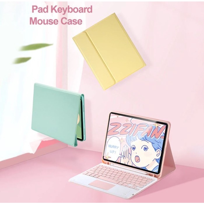 SK-05 Ipad Pro 11 Inch 2021 M1 Sarung Wireless Keyboard Case Trackpad