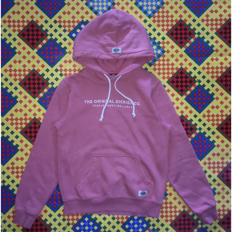 Sweater Hoodie Dickies Pink Second Branded Second Original