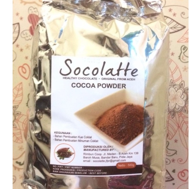 

Cocoa Powder Socolatte Original [Tepung Coklat] from Aceh Pack