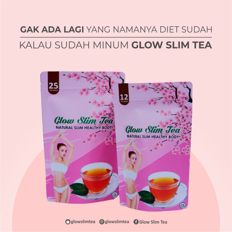 

Glow Slim Tea Isi 12 (Teh Pelangsing Herbal)