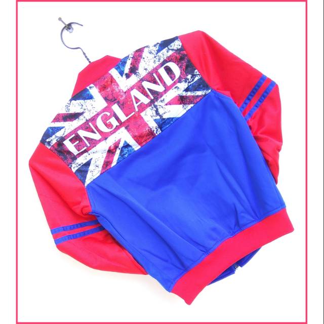 Jaket Olahraga Anak / Jaket Bola Anak / Jaket Anak corak ENGLAND INGGRIS