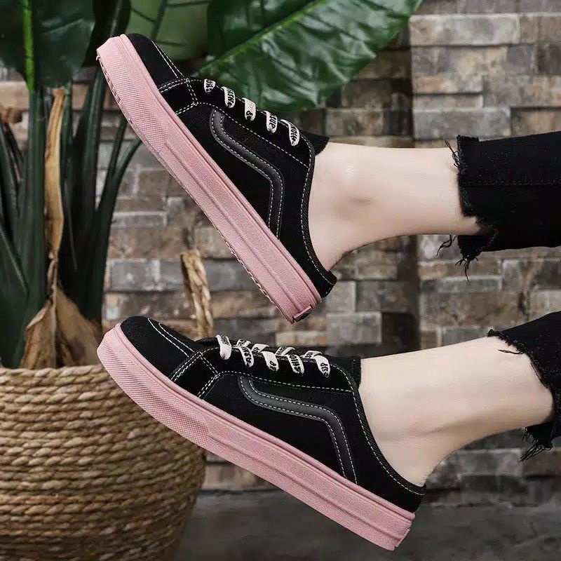 PROMO 9.9 SEPATU SNEAKERS WANITA SELOP PASHIION