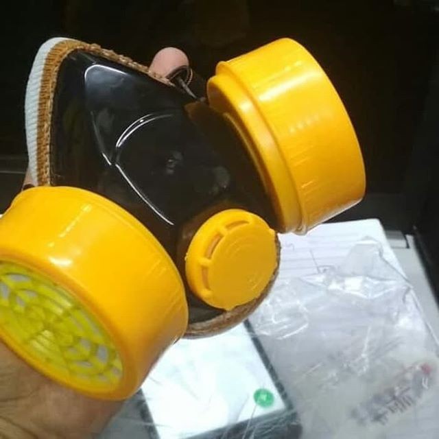 MASKER RESPIRATOR DOUBLE HALF MASK NP 306 DENGAN FILTER 2 PCS RC203