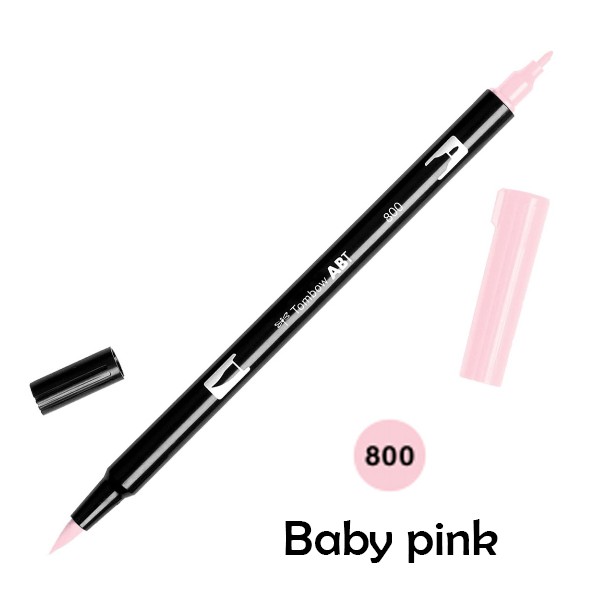 

ABT Tombow Dual Brush Pen - 800 Baby Pink