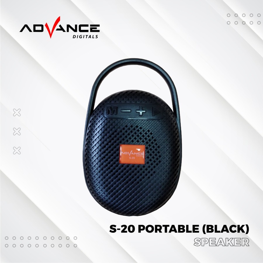 Speaker Portable Bluetooth Advance S20 SPEAKER ADV S20 NEW