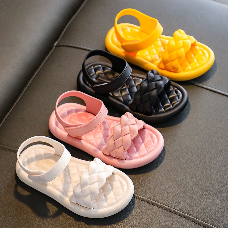 Plazababyku JOURNEY SANDALS 1538 Sandal Anak Perempuan Bahan Karet Model Lucu 2-8 Tahun Import